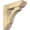Ekena Millwork Legacy Slat Rough Sawn Bracket w/ Offset Brace, Douglas Fir, 6"W x 20"D x 20"H BKT0604X20X20LEC06RDF - alternate 1